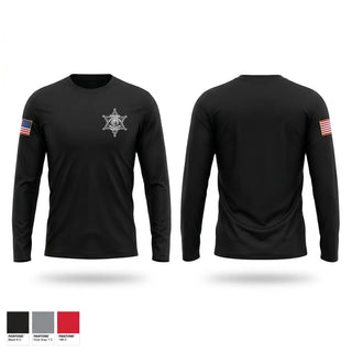 Long Sleeve Performance Shirt, Whatcom County Sheriff’s Office, Police, Teamtime, Team time, sublimation, custom sports apparel, team uniforms, spirit wear, spiritwear, sports uniforms, custom shirts, team store, custom team store, fundraiser sports, apparel fundraiser