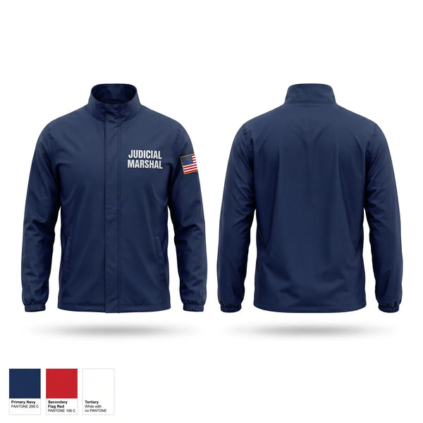 Windbreaker, Judicial Marshal, Police, Teamtime, Team time, sublimation, custom sports apparel, team uniforms, spirit wear, spiritwear, sports uniforms, custom shirts, team store, custom team store, fundraiser sports, apparel fundraiser