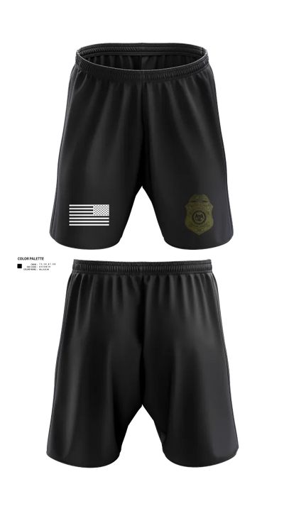MDWFP K9 21939837 Athletic Shorts With Pockets - 200