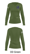 Tacron22 58767942 Women's Long Sleeve V-neck Shirt - 54