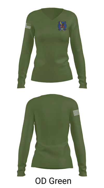 Tacron22 58767942 Women's Long Sleeve V-neck Shirt - 54