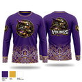 Tarboro High Vikings Long Sleeve Performance Shirt - 1