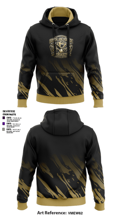 South Anchorage Softball 70585498 Hoodie - 1