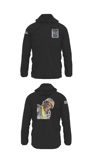 Windbreaker, AT PLT Dog CO 1-503, Army, Teamtime, Team time, sublimation, custom sports apparel, team uniforms, spirit wear, spiritwear, sports uniforms, custom shirts, team store, custom team store, fundraiser sports, apparel fundraiser