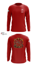 Lucas Volunteer Fire Department 18834425 Long Sleeve Performance Shirt - 3