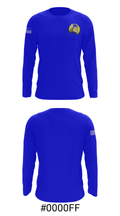 Parsons High School Swimming 23656588 Long Sleeve Performance Shirt - 18