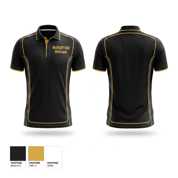 Short Sleeve Performance Polo, Walk-Off 10U McGrane, Softball, Teamtime, Team time, sublimation, custom sports apparel, team uniforms, spirit wear, spiritwear, sports uniforms, custom shirts, team store, custom team store, fundraiser sports, apparel fundraiser