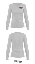 Blacktop Modified Tour 95554529 Women's Long Sleeve V-neck Shirt - 16