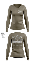 192nd MP BN Women's Long Sleeve V-neck Shirt - 7