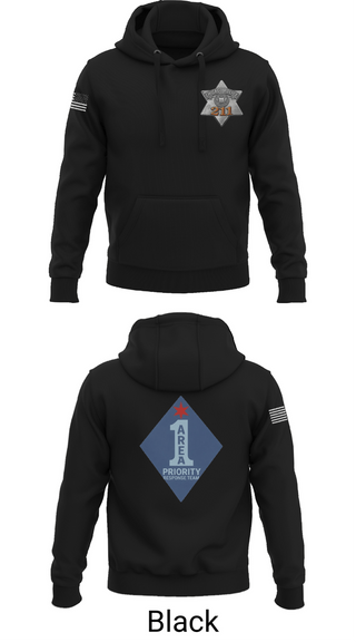 Hoodie, Chicago Police Area 1 PRT, Police, Teamtime, Team time, sublimation, custom sports apparel, team uniforms, spirit wear, spiritwear, sports uniforms, custom shirts, team store, custom team store, fundraiser sports, apparel fundraiser
