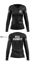Security 32144380 Women's Long Sleeve V-neck Shirt - 2