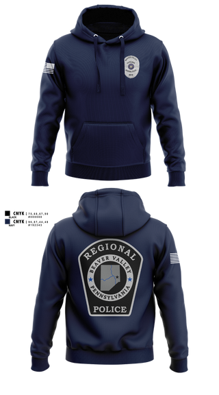 Hoodie, Beaver Valley Regional Police Department, Police, Teamtime, Team time, sublimation, custom sports apparel, team uniforms, spirit wear, spiritwear, sports uniforms, custom shirts, team store, custom team store, fundraiser sports, apparel fundraiser