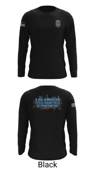 Long Sleeve Performance Shirt, Federal Reserve Police DTLA, Police, Teamtime, Team time, sublimation, custom sports apparel, team uniforms, spirit wear, spiritwear, sports uniforms, custom shirts, team store, custom team store, fundraiser sports, apparel fundraiser