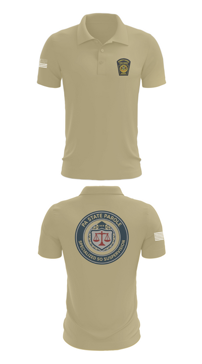Specialized Sex Offender Supervision 79544168 Short Sleeve Performance Polo - 83