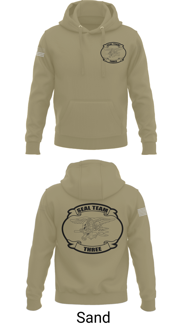 Hoodie, SEAL team 3, Navy, Teamtime, Team time, sublimation, custom sports apparel, team uniforms, spirit wear, spiritwear, sports uniforms, custom shirts, team store, custom team store, fundraiser sports, apparel fundraiser