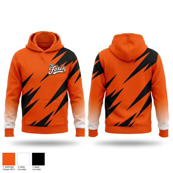Hoodie, Foxes Fastpitch, Softball, Teamtime, Team time, sublimation, custom sports apparel, team uniforms, spirit wear, spiritwear, sports uniforms, custom shirts, team store, custom team store, fundraiser sports, apparel fundraiser