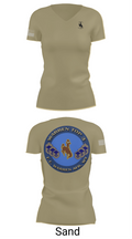 FE Warren Top-III 63787054 Women's Short Sleeve V-neck Shirt - 88