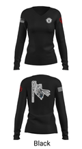 CH-53 14570002 Women's Long Sleeve V-neck Shirt - 23