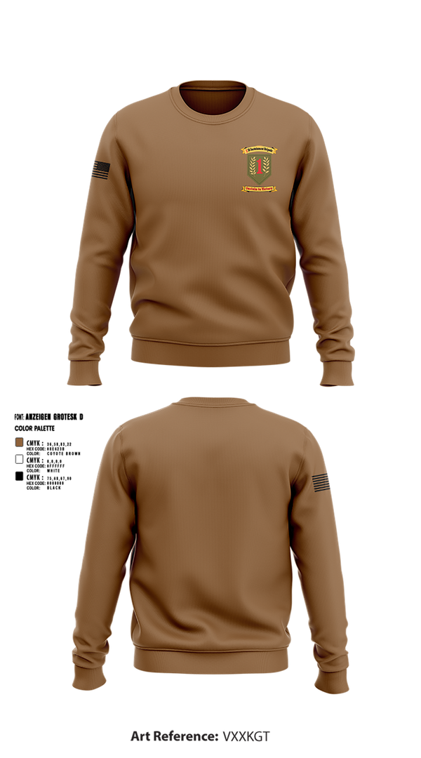 Crew Neck Sweatshirt, 24th CTC, , Teamtime, Team time, sublimation, custom sports apparel, team uniforms, spirit wear, spiritwear, sports uniforms, custom shirts, team store, custom team store, fundraiser sports, apparel fundraiser