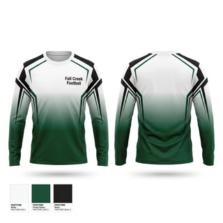 Long Sleeve Performance Shirt, Fall Creek Football, , Teamtime, Team time, sublimation, custom sports apparel, team uniforms, spirit wear, spiritwear, sports uniforms, custom shirts, team store, custom team store, fundraiser sports, apparel fundraiser