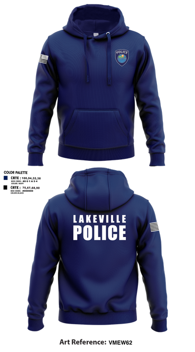 Lakeville Police Department 60717822 Hoodie - 6