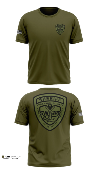 Old School Cotton Shirt, Anderson County Swat, Police, Teamtime, Team time, sublimation, custom sports apparel, team uniforms, spirit wear, spiritwear, sports uniforms, custom shirts, team store, custom team store, fundraiser sports, apparel fundraiser