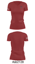 Paso Robles High School Basketball 2099711 Women's Short Sleeve V-neck Shirt - 21