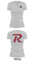 Revere High School Basketball 20629396 Women's Short Sleeve V-neck Shirt - 7