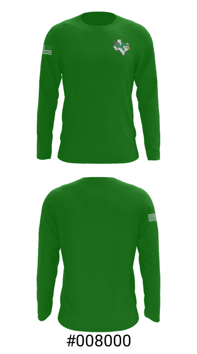 Bangs High School 30482001 Long Sleeve Performance Shirt - 18