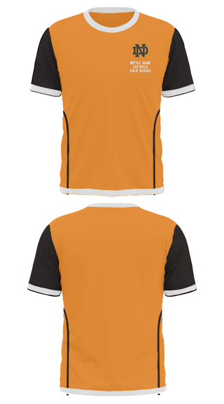 Short Sleeve Performance Shirt, Notre Dame Catholic High School, Spirit Store, Teamtime, Team time, sublimation, custom sports apparel, team uniforms, spirit wear, spiritwear, sports uniforms, custom shirts, team store, custom team store, fundraiser sports, apparel fundraiser