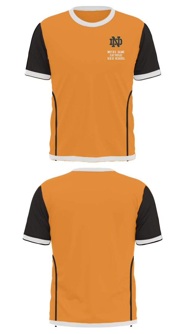 Short Sleeve Performance Shirt, Notre Dame Catholic High School, Spirit Store, Teamtime, Team time, sublimation, custom sports apparel, team uniforms, spirit wear, spiritwear, sports uniforms, custom shirts, team store, custom team store, fundraiser sports, apparel fundraiser
