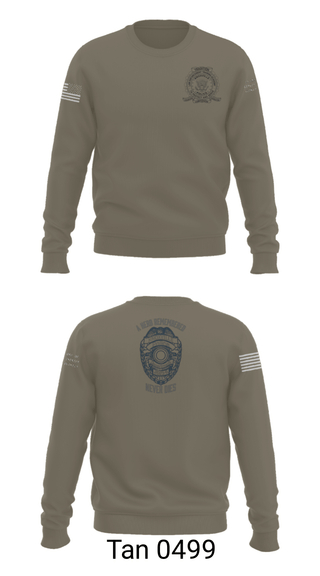 Crew Neck Sweatshirt, 2023-B BRC, Police, Teamtime, Team time, sublimation, custom sports apparel, team uniforms, spirit wear, spiritwear, sports uniforms, custom shirts, team store, custom team store, fundraiser sports, apparel fundraiser