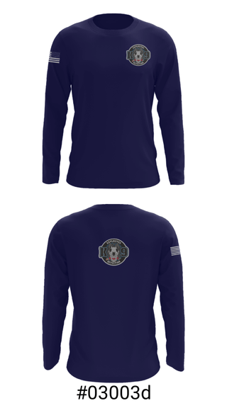 Long Sleeve Performance Shirt, , Police, Teamtime, Team time, sublimation, custom sports apparel, team uniforms, spirit wear, spiritwear, sports uniforms, custom shirts, team store, custom team store, fundraiser sports, apparel fundraiser