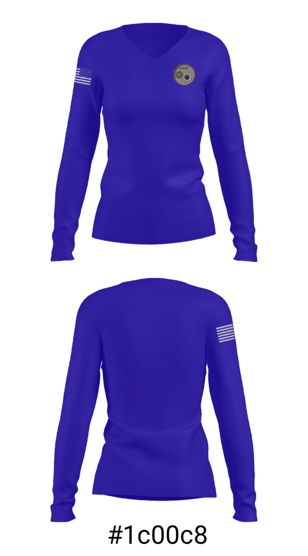 Women's Long Sleeve Vneck Shirt, The Band Arrival, , Teamtime, Team time, sublimation, custom sports apparel, team uniforms, spirit wear, spiritwear, sports uniforms, custom shirts, team store, custom team store, fundraiser sports, apparel fundraiser