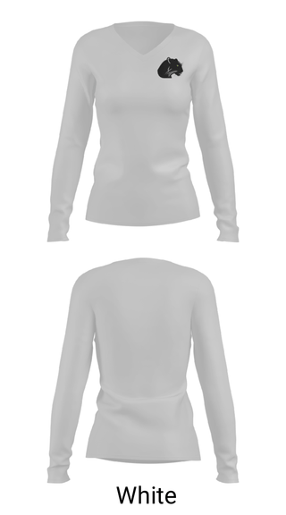 Women's Long Sleeve Vneck Shirt, Park Avenue Elementary School, Spirit Store, Teamtime, Team time, sublimation, custom sports apparel, team uniforms, spirit wear, spiritwear, sports uniforms, custom shirts, team store, custom team store, fundraiser sports, apparel fundraiser