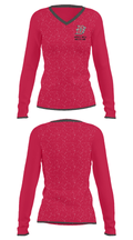Dover Area High School Wrestling 59527124 Women's Long Sleeve V-neck Shirt - 34