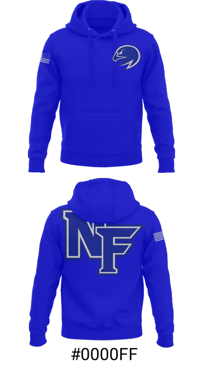 North Forney High School Basketball 14770415 Hoodie - 17