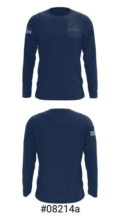 Surprise Lake Middle School Wrestling 38458964 Long Sleeve Performance Shirt - 18