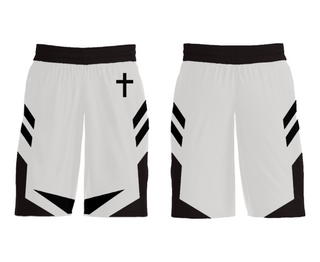 Mens Basketball Shorts, Believers, Men's Basketball, Teamtime, Team time, sublimation, custom sports apparel, team uniforms, spirit wear, spiritwear, sports uniforms, custom shirts, team store, custom team store, fundraiser sports, apparel fundraiser