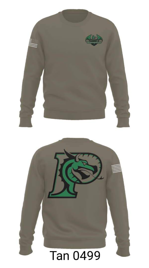 Crew Neck Sweatshirt, Pembroke High School Diving, Spirit Store, Teamtime, Team time, sublimation, custom sports apparel, team uniforms, spirit wear, spiritwear, sports uniforms, custom shirts, team store, custom team store, fundraiser sports, apparel fundraiser