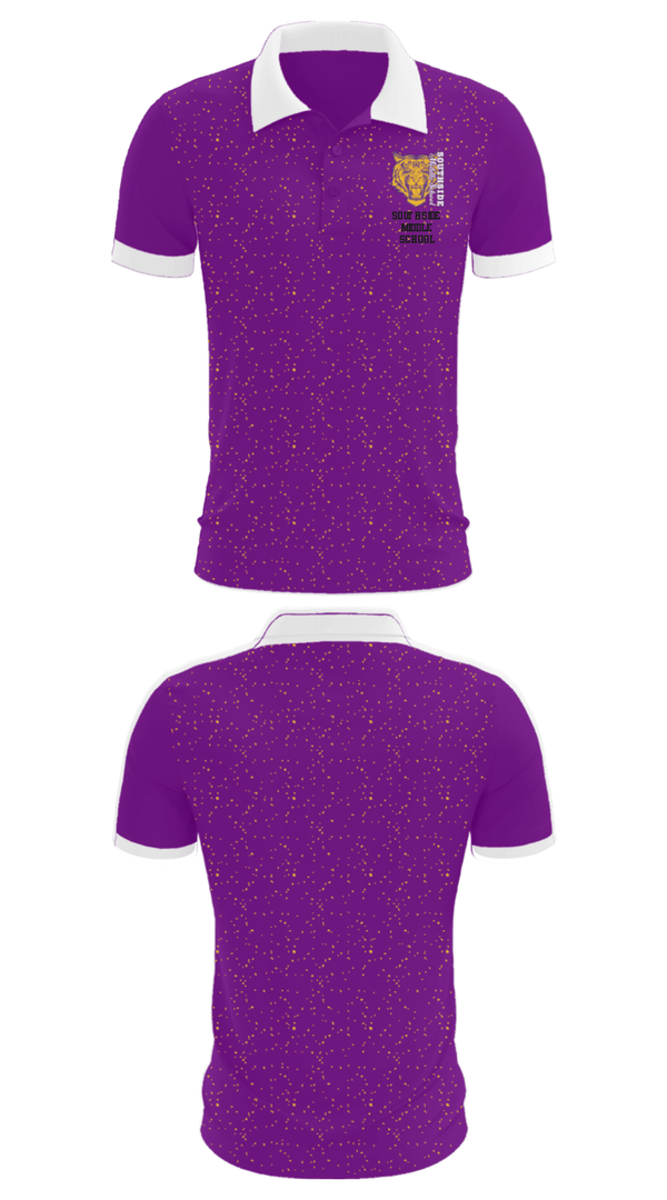 Short Sleeve Performance Polo, Southside Middle School, Spirit Store, Teamtime, Team time, sublimation, custom sports apparel, team uniforms, spirit wear, spiritwear, sports uniforms, custom shirts, team store, custom team store, fundraiser sports, apparel fundraiser