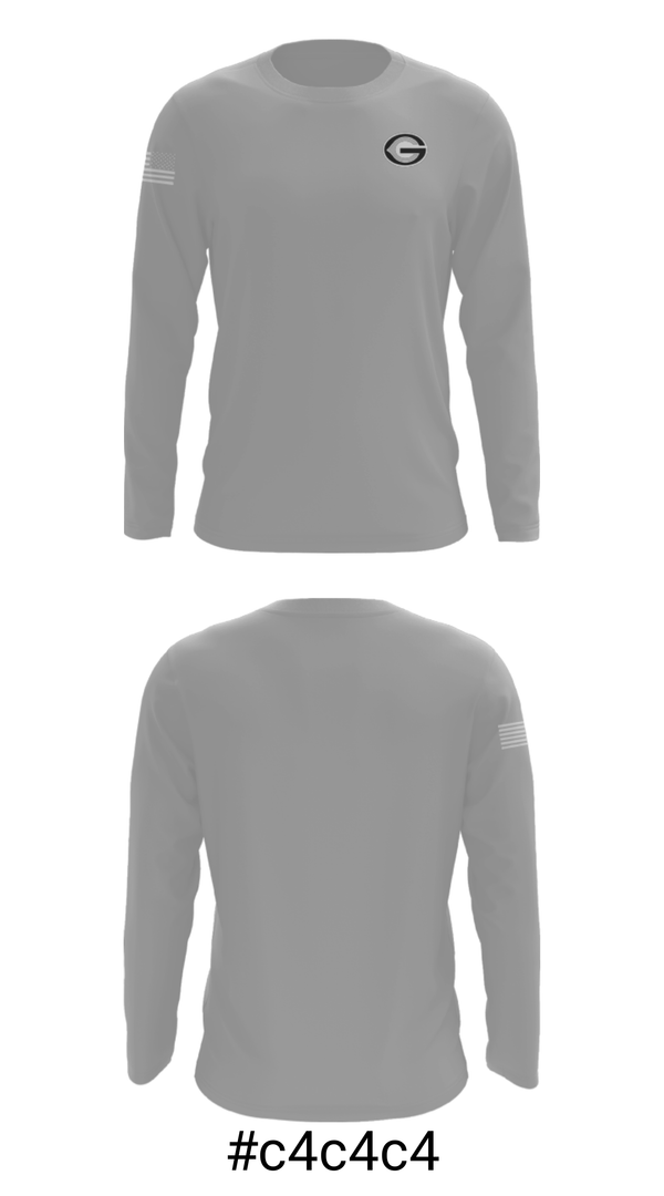 Long Sleeve Performance Shirt, Granville Central High School Basketball, Men's Basketball, Teamtime, Team time, sublimation, custom sports apparel, team uniforms, spirit wear, spiritwear, sports uniforms, custom shirts, team store, custom team store, fundraiser sports, apparel fundraiser