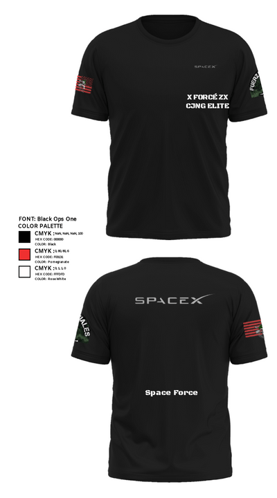 X FORCÉ ZX CJNG ELITE 12025074 Short Sleeve Performance Shirt - 22