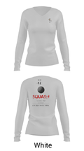 Cambridge Squash 43033891 Women's Long Sleeve V-neck Shirt - 6