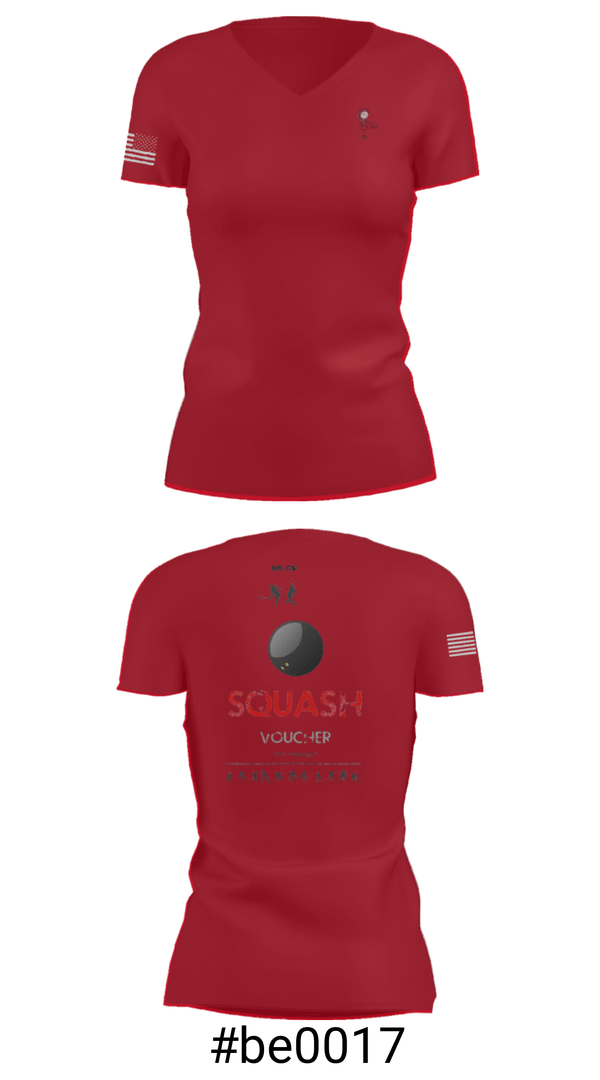 Women's Short Sleeve Vneck Shirt, Cambridge Squash, Tennis, Teamtime, Team time, sublimation, custom sports apparel, team uniforms, spirit wear, spiritwear, sports uniforms, custom shirts, team store, custom team store, fundraiser sports, apparel fundraiser