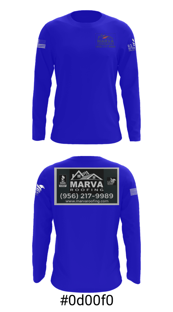 Long Sleeve Performance Shirt, Marva Roofing, , Teamtime, Team time, sublimation, custom sports apparel, team uniforms, spirit wear, spiritwear, sports uniforms, custom shirts, team store, custom team store, fundraiser sports, apparel fundraiser