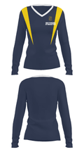 Southridge High School Gymnastics 44142136 Women's Long Sleeve V-neck Shirt - 29