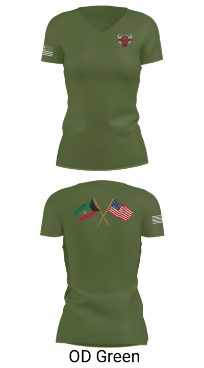 802 OD 21261631 Women's Short Sleeve V-neck Shirt - 28