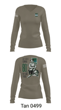 80th Training Command 12483809 Women's Long Sleeve V-neck Shirt - 39