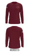 Roosevelt Elementary School 94672015 Long Sleeve Performance Shirt - 18